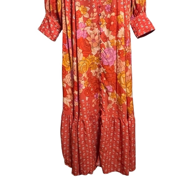 Spell Yellow Rose Maxi Dress in Desert Rose Boho — Size Large - Picture 9 of 15